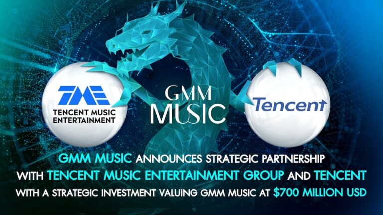 中国テンセント・ミュージック、タイの音楽企業大手「GMMミュージック」の株式を取得